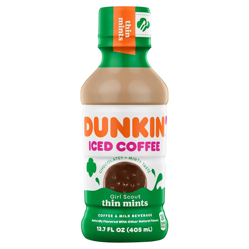 Dunkin' Thin Mints Iced Coffee & Milk Beverage Taste it! Market