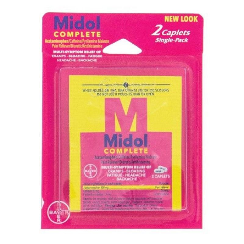 Midol Complete Menstrual Relief Caplets 2ct Taste it! Market