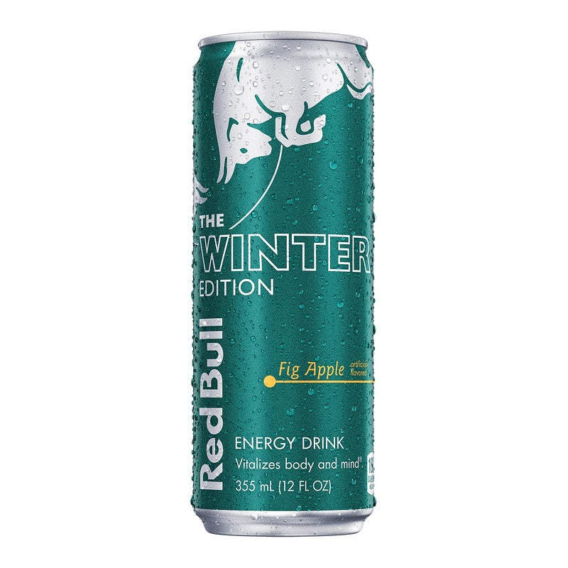 Red Bull The Winter Edition Fig Apple Energy Drink 12oz Taste it! Market