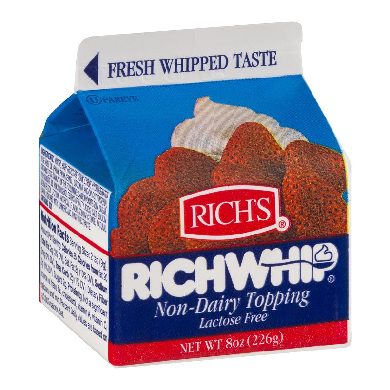 Rich's Whipped Topping 8oz Taste it! Market