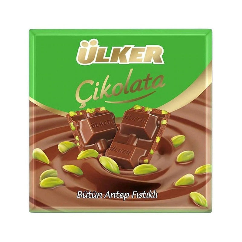 Ulker Milk Chocolate Bar With Pistachios 65g Taste It Market