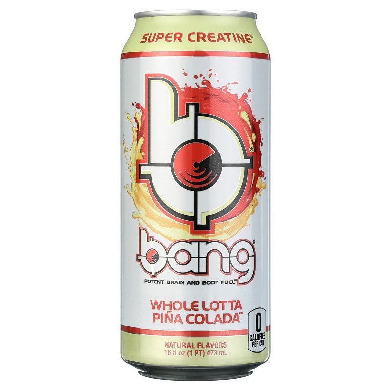 Bang Whole Lotta Pina Colada Energy Drink Taste it! Market