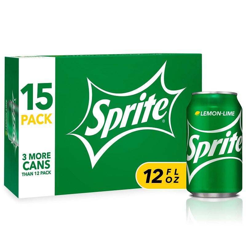 Sprite Lemon Lime Soda 15pk 12oz Cans – Taste it! Market