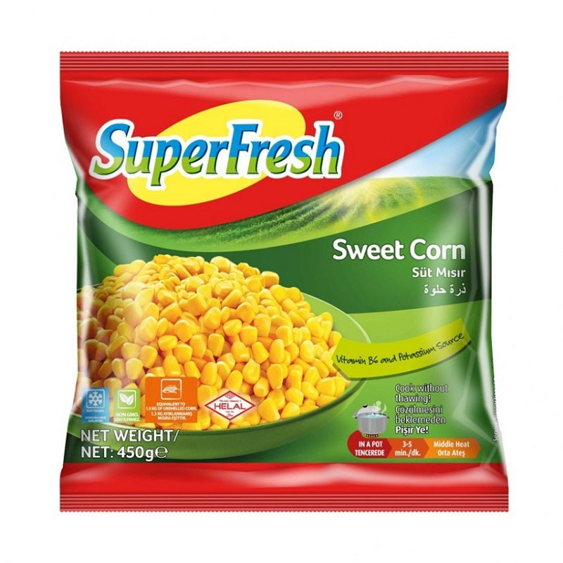 Frozen Cut Sweet Corn bag 450g