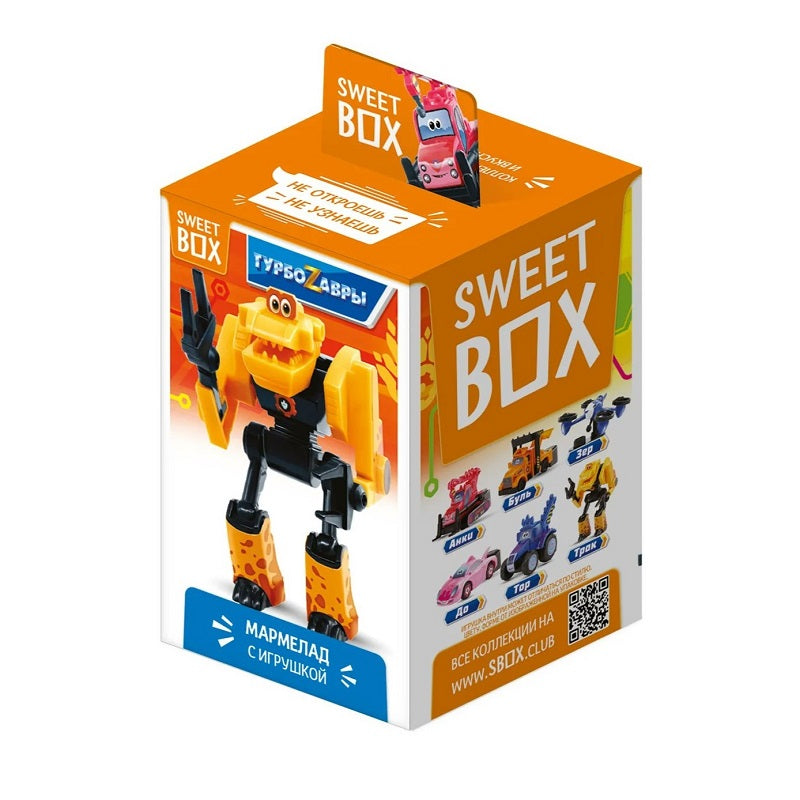 Sweet Box Turbozaurs Gummi Candy with Toy – Taste it! Market