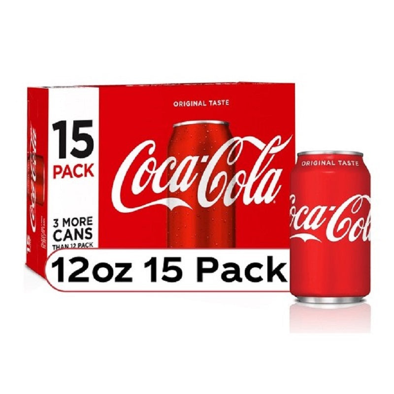 Coca-Cola 15pk 12oz Cans – Taste it! Market