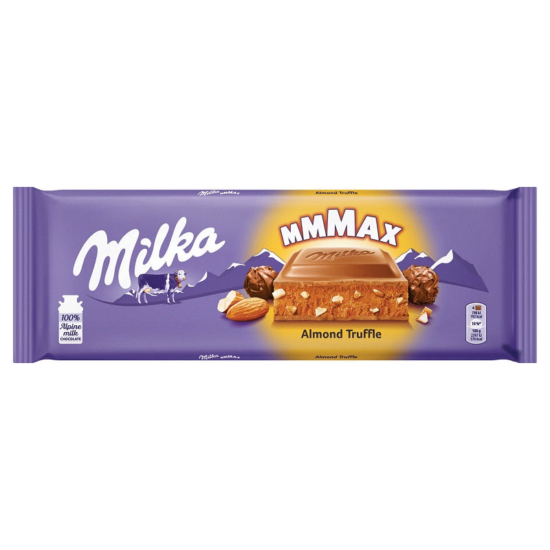 Chocolate Milka con almendras 155 Gr