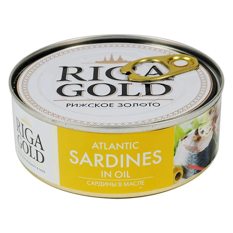 Riga Gold Sardines in Oil 240g Taste it! Market