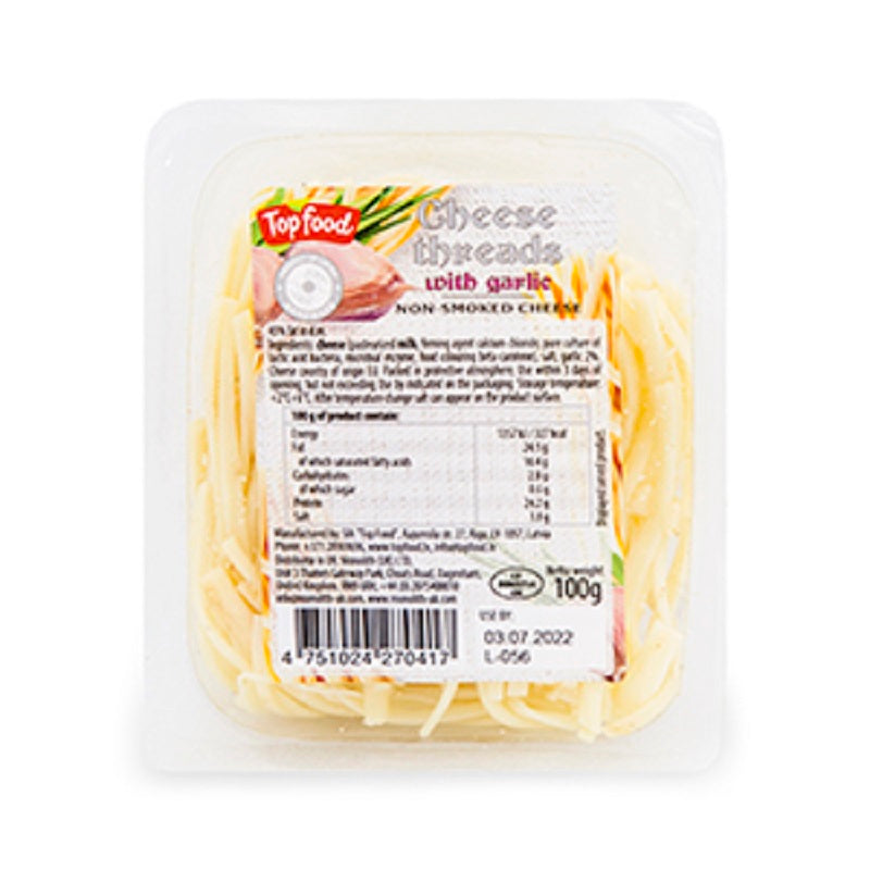 Top Food Cheese Threads with Garlic – Taste it! Market